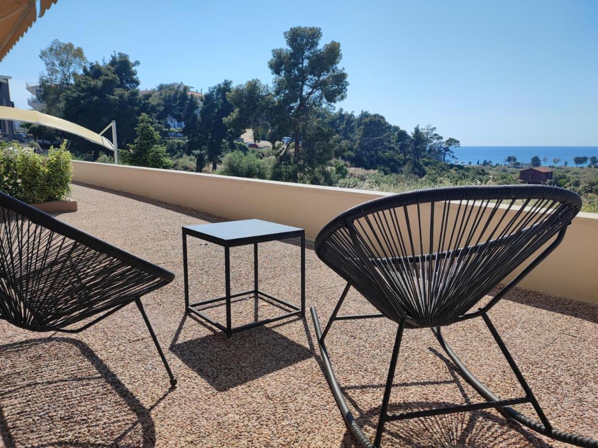 נאוס מרמרס Theasis 4 Luxury Studio With Sea View מראה חיצוני תמונה